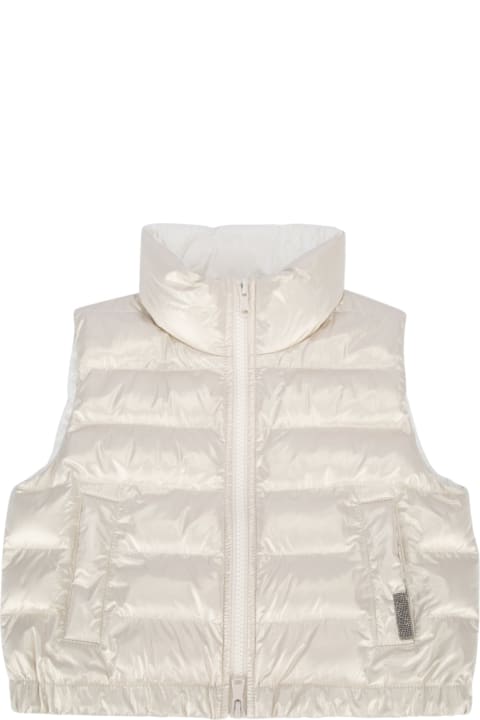 Coats & Jackets for Boys Brunello Cucinelli Padded Vest