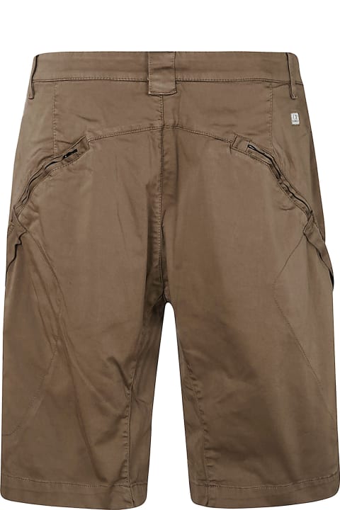 C.P. Company Pants for Men C.P. Company Satin Stretch Cargo Shorts