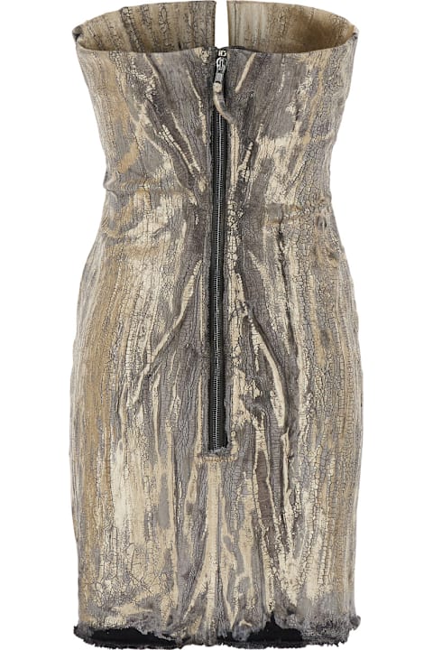 Homeware Rick Owens Prong Metallic Dress