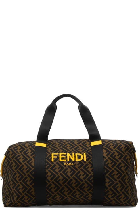 Fendi Roma Ff Motif Travel Bag