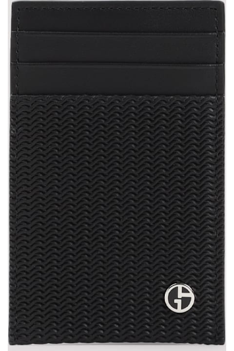 Giorgio Armani Wallets for Men Giorgio Armani Credit Card Holder