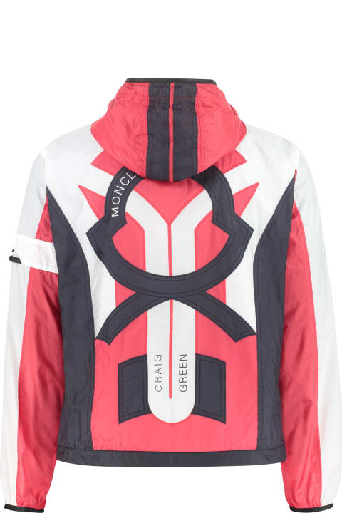 メンズ Monclerのコート＆ジャケット Moncler 5 Moncler Craig Green - Clonophis Technical Fabric Hooded Jacket