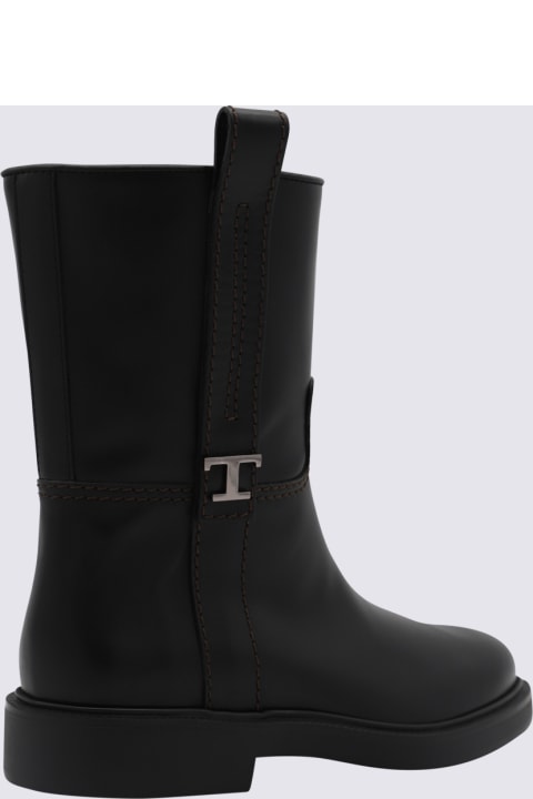 Tod's Boots for Women Tod's Leather Ankle Boot