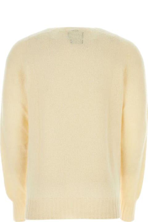 Howlin Sweaters for Men Howlin Ivory Wool Birthofthecool Sweater