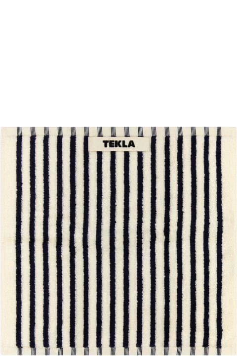 Tekla Textiles & Linens Tekla Embroidered Terry Washcloth