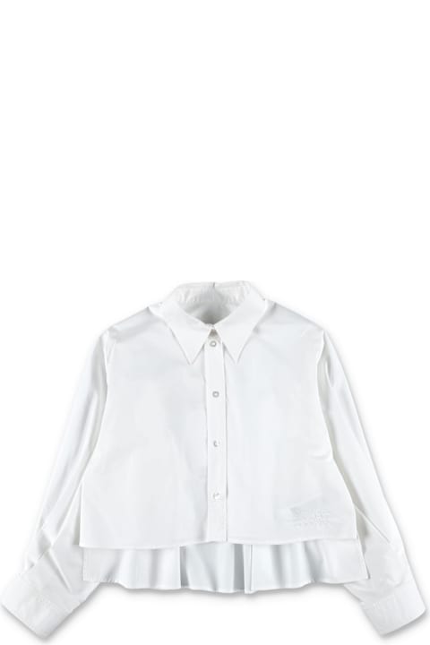 Homeware MM6 Maison Margiela Kid - Mm6 Maison Margiela White Cotton Shirt