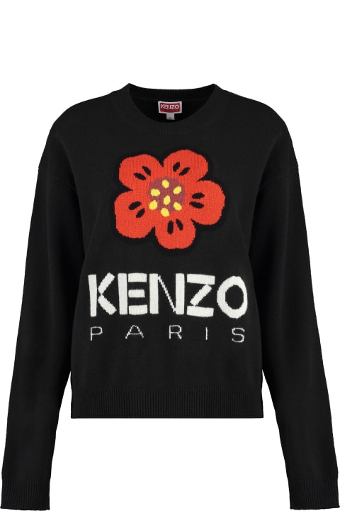 Kenzo for Women Kenzo Crew-neck Wool Sweater