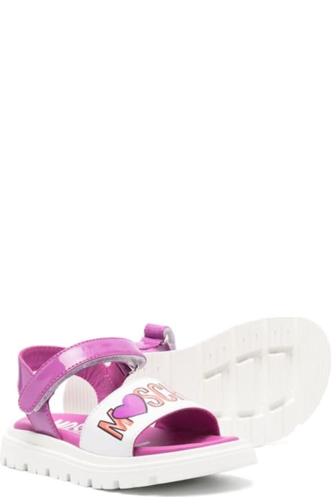 Moschino Shoes for Girls Moschino Sandali Con Stampa