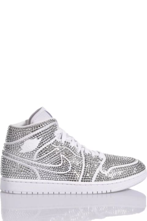 Mimanera Sneakers for Women Mimanera Nike Air Jordan 1 Luxury Crystal Custom