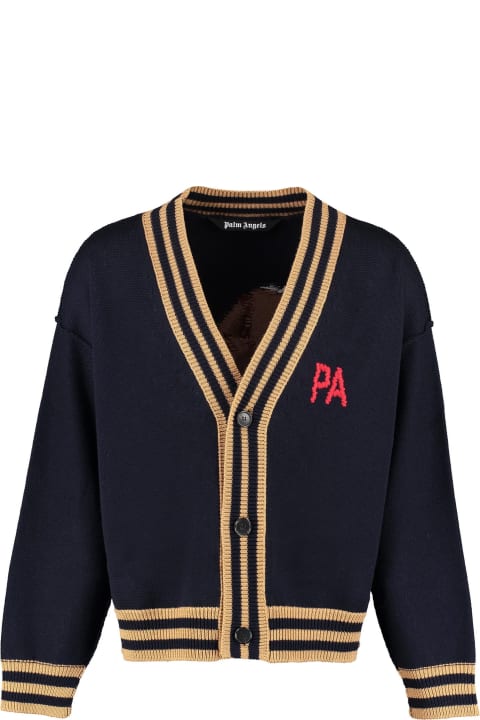 Palm Angels Sweaters for Men Palm Angels Carrara Cardigan