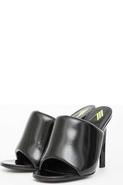 The Attico Sandals for Women The Attico Black Rem Sandals