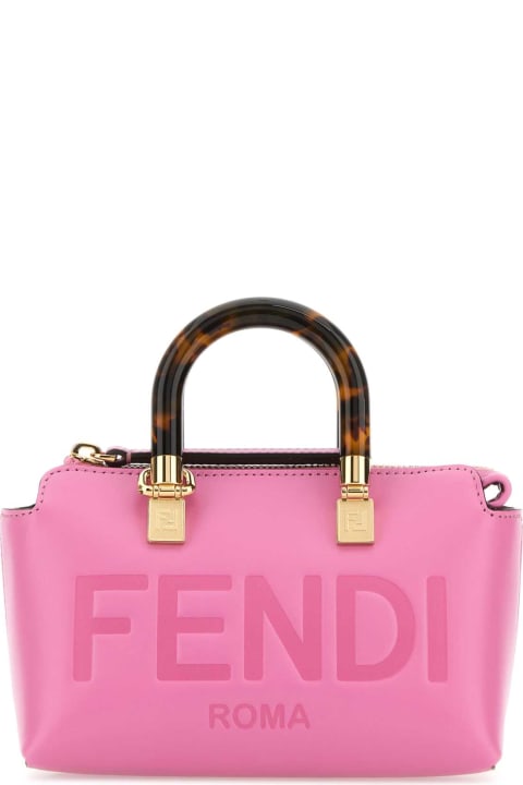 Sale for Women Fendi Fuchsia Leather Mini By The Way Handbag