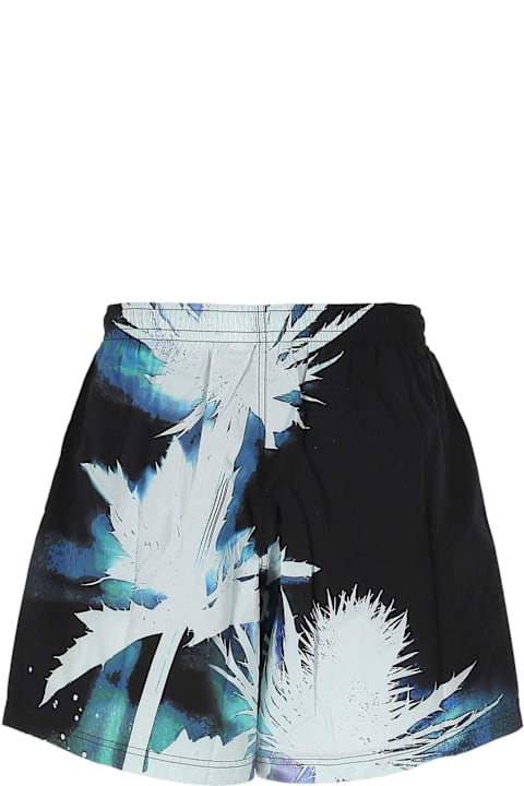 Alexander McQueen Pants for Men Alexander McQueen Graphic Printed Swim Shorts