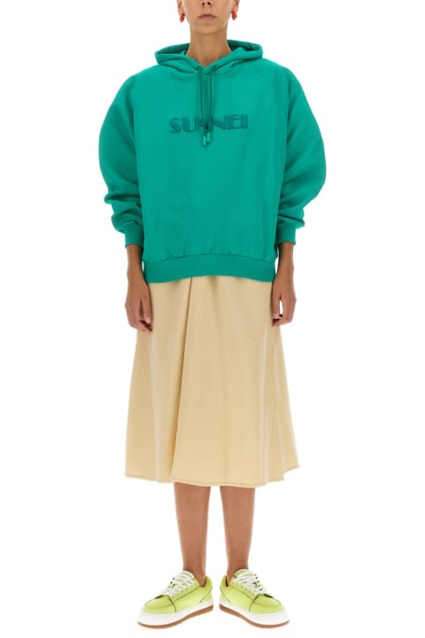 Sunnei Fleeces & Tracksuits for Women Sunnei Sweatshirt With Logo