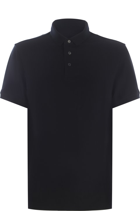 Emporio Armani for Men Emporio Armani Buttoned Polo Shirt
