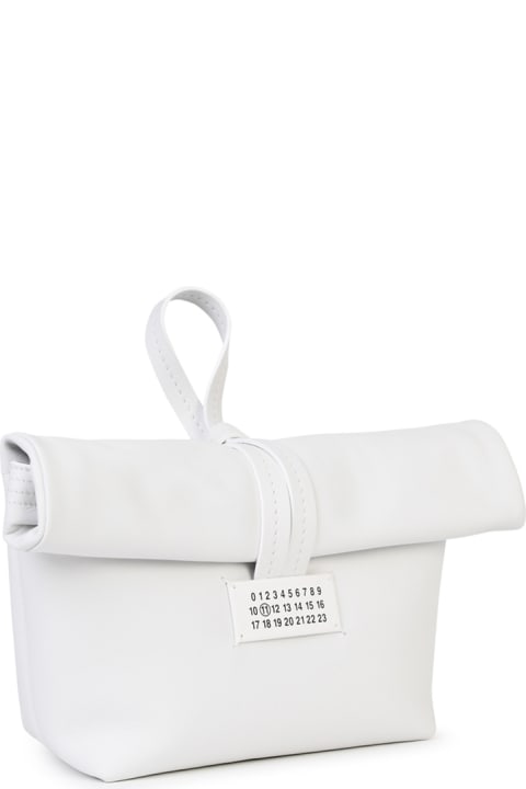 Clutches for Women Maison Margiela Clutch In White Leather