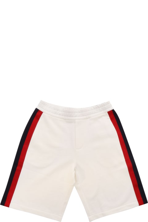 Bottoms for Boys Moncler Cotton Fleece Shorts