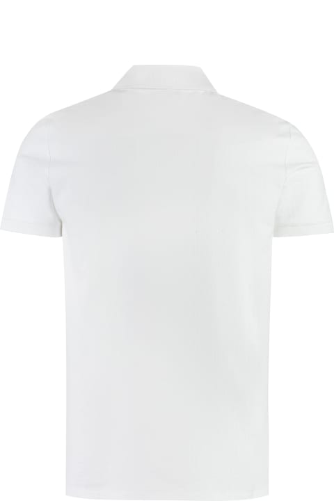 Topwear for Men Balmain Knitted Cotton Polo Shirt