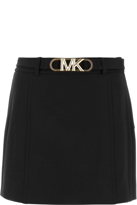 Fashion for Men Michael Kors Black Stretch Polyester Min Skirt