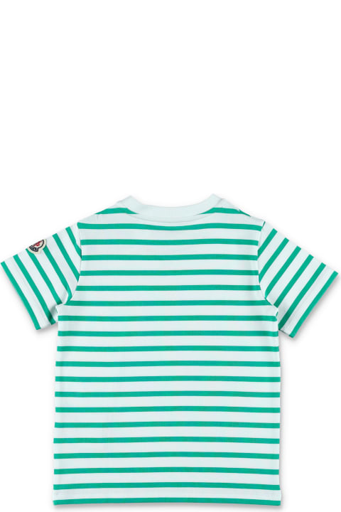 Moncler for Baby Boys Moncler Striped T-shirt