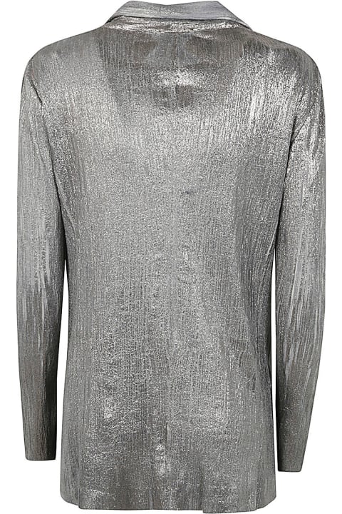 Fashion for Women Avant Toi Wrinkled Stich Rever Jacket With Lamination