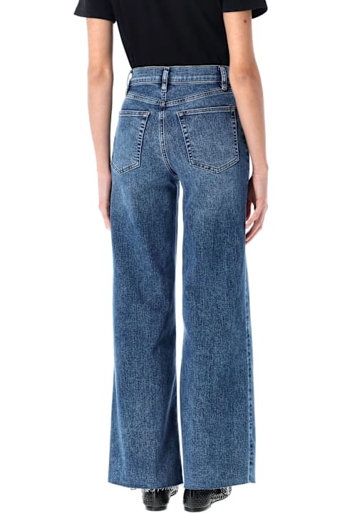 Homeware Frame Le Slim Palazzo Raw Hem Jeans