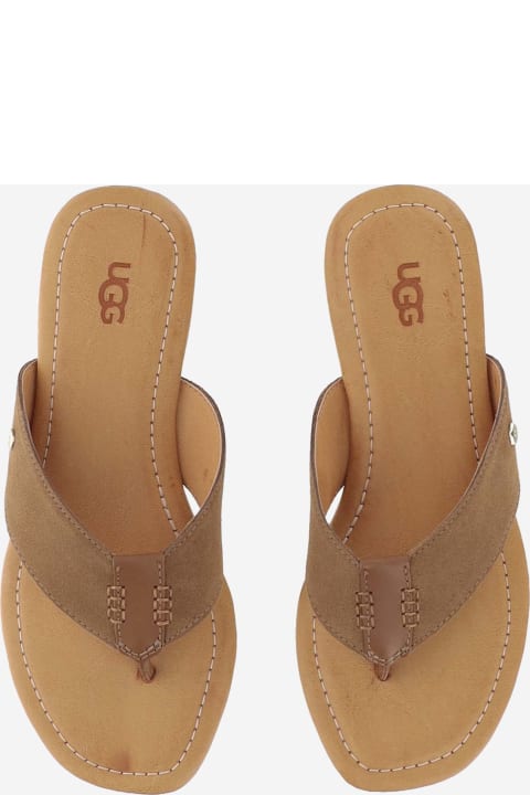 UGG for Women UGG Leather Sandals With Logo