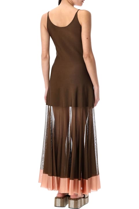 Fendi فساتين لـ السيدات Fendi Long Dress