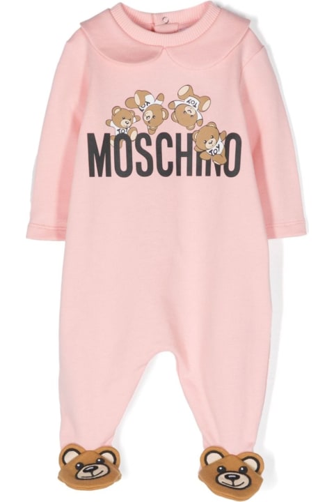 Sale for Baby Boys Moschino Tutina Con Stampa