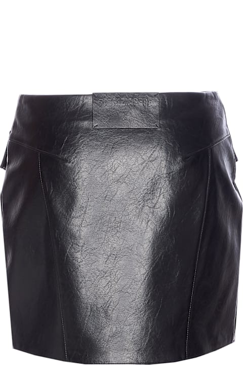 Patrizia Pepe for Kids Patrizia Pepe Glam Rock Miniskirt With Buttons