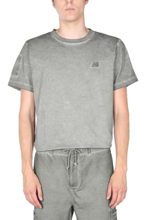 Helmut Lang Clothing for Men Helmut Lang "military" Delave Effect T-shirt