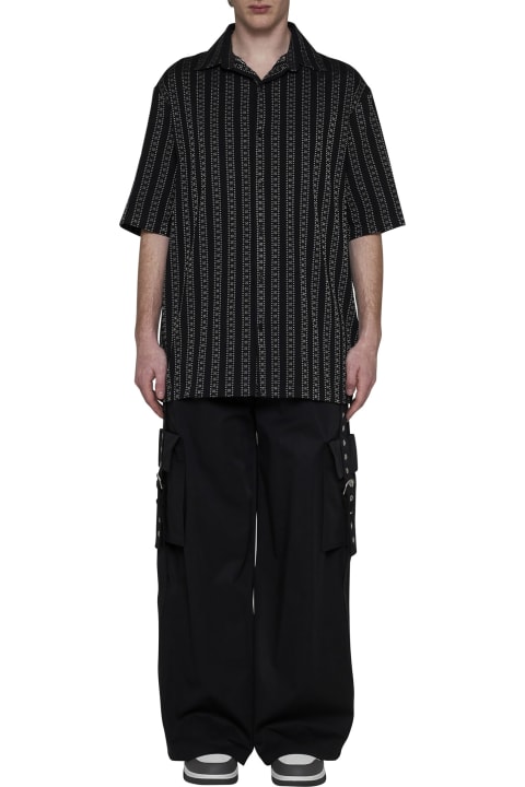 Pants for Men Off-White Cotton Cargo-trousers