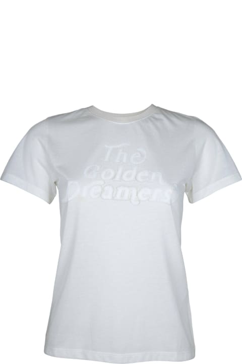 Homeware Golden Goose Golden Goose Journey Viscose T-shirt With Front Print
