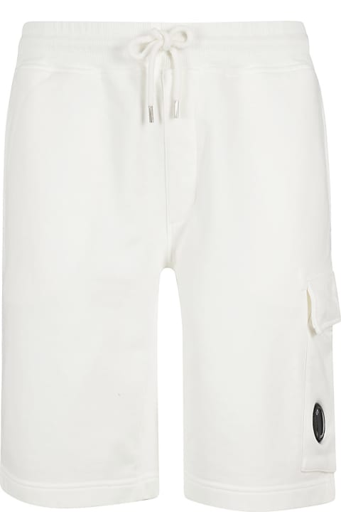 Pants for Men C.P. Company Cotton Diagonal Fleece Cargo Shorts