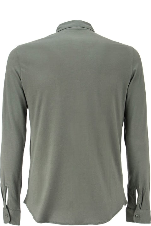 Majestic Filatures Clothing for Men Majestic Filatures Deluxe Cotton Long Sleeve Shirt