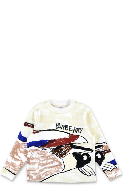 ملابس علوية لـ أولاد Burberry Kid - Duck Sweatshirt