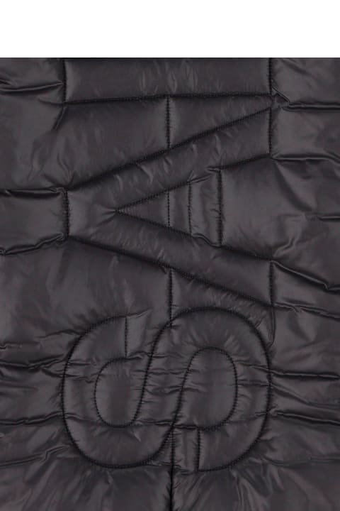 Gifts For Her for Women Saint Laurent Logo Patch Quilted Scarf