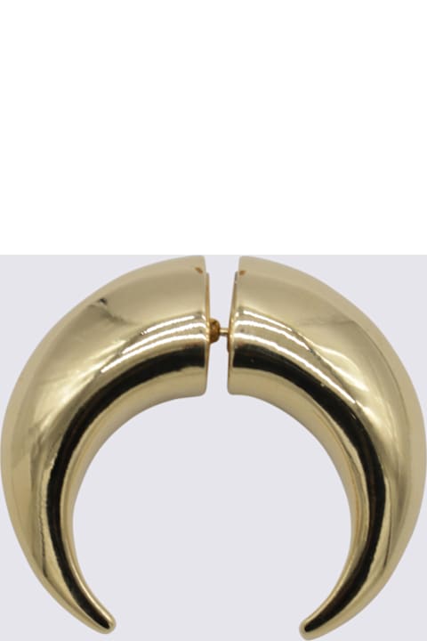 Marine Serre Earrings for Women Marine Serre Gold Tone Earrings