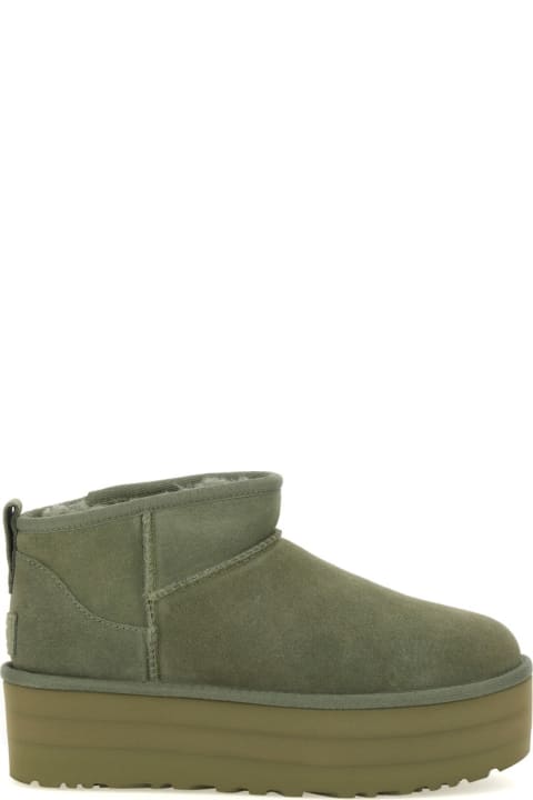 Wedges for Women UGG Classic Ultra Mini Boot With Platform