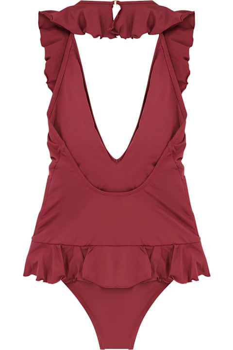 Chloé Topwear for Women Chloé One-piece Swimsuit With Pvc Pochette