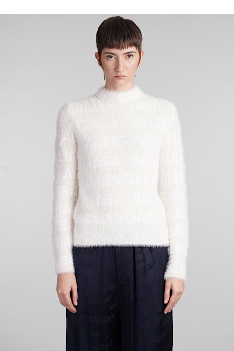 Balenciaga Sweaters for Women Balenciaga Knitwear In Beige Wool