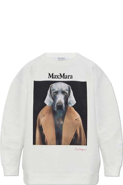 Max Mara Fleeces & Tracksuits for Women Max Mara Printed Sweatshirt