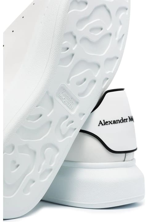 Fashion for Men Alexander McQueen White Oversized Sneakers With Silicone Spoiler