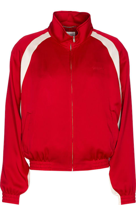 Coats & Jackets for Men Saint Laurent Teddy Satin Jacket