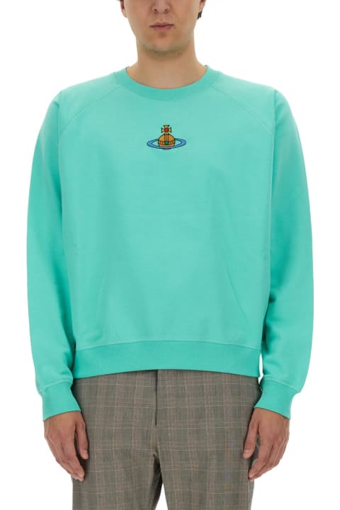 メンズ Vivienne Westwoodのフリース＆ラウンジウェア Vivienne Westwood Sweatshirt With Logo