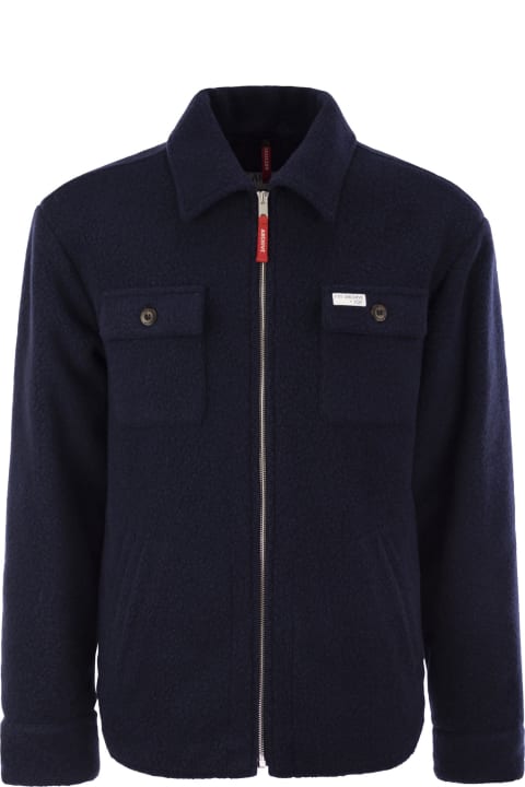 Fay for Men Fay Wool Over Shirt - Fay Archive