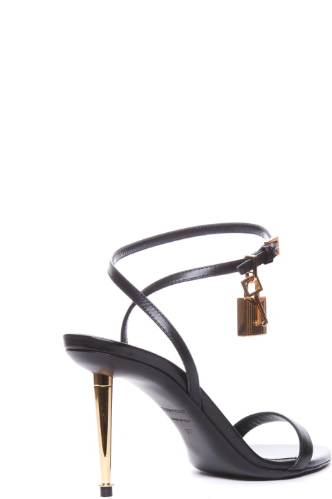 Shoes for Women Tom Ford Padlock Pointy Naked Sandals