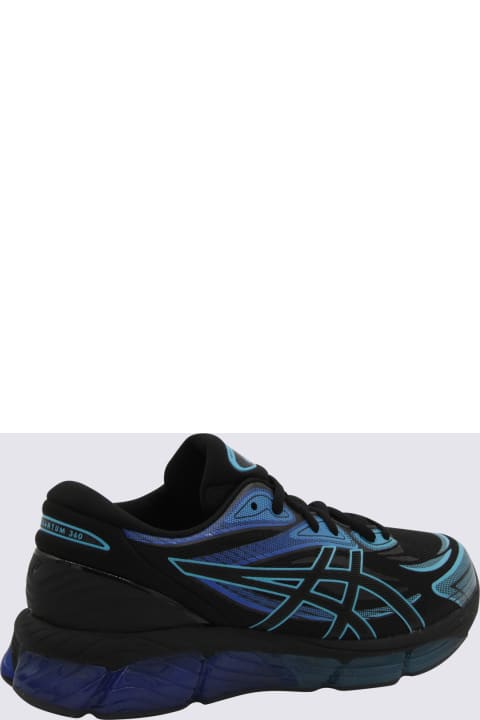 メンズ Asicsのスニーカー Asics Black And Blue Sneakers