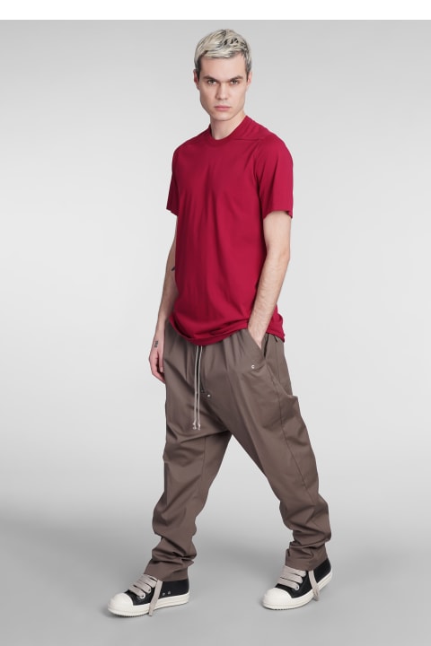 Pants In Taupe Cotton
