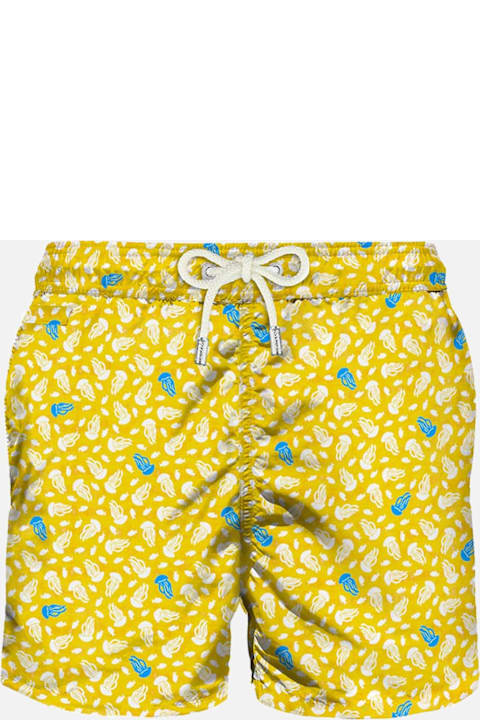 Homeware MC2 Saint Barth Light Fabric Swim Shorts Jellyfish Print